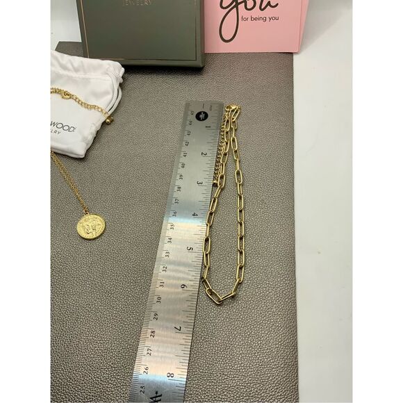 Lane Woods Jewelry Gold Chain Set - Picture 4 of 8